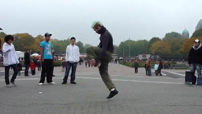 Bailarines de jumpstyle en el Parque de Eslovaquia 2017