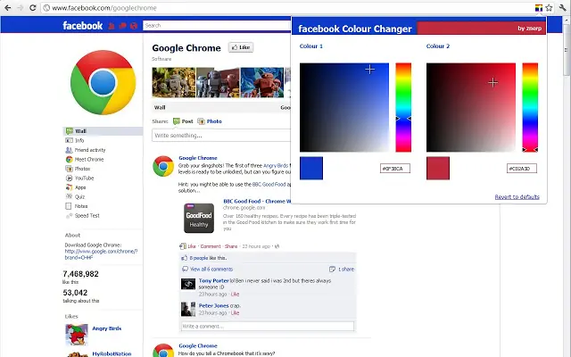 facebook colour changer. facebook colour changer.