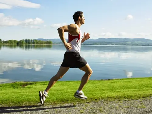 running running