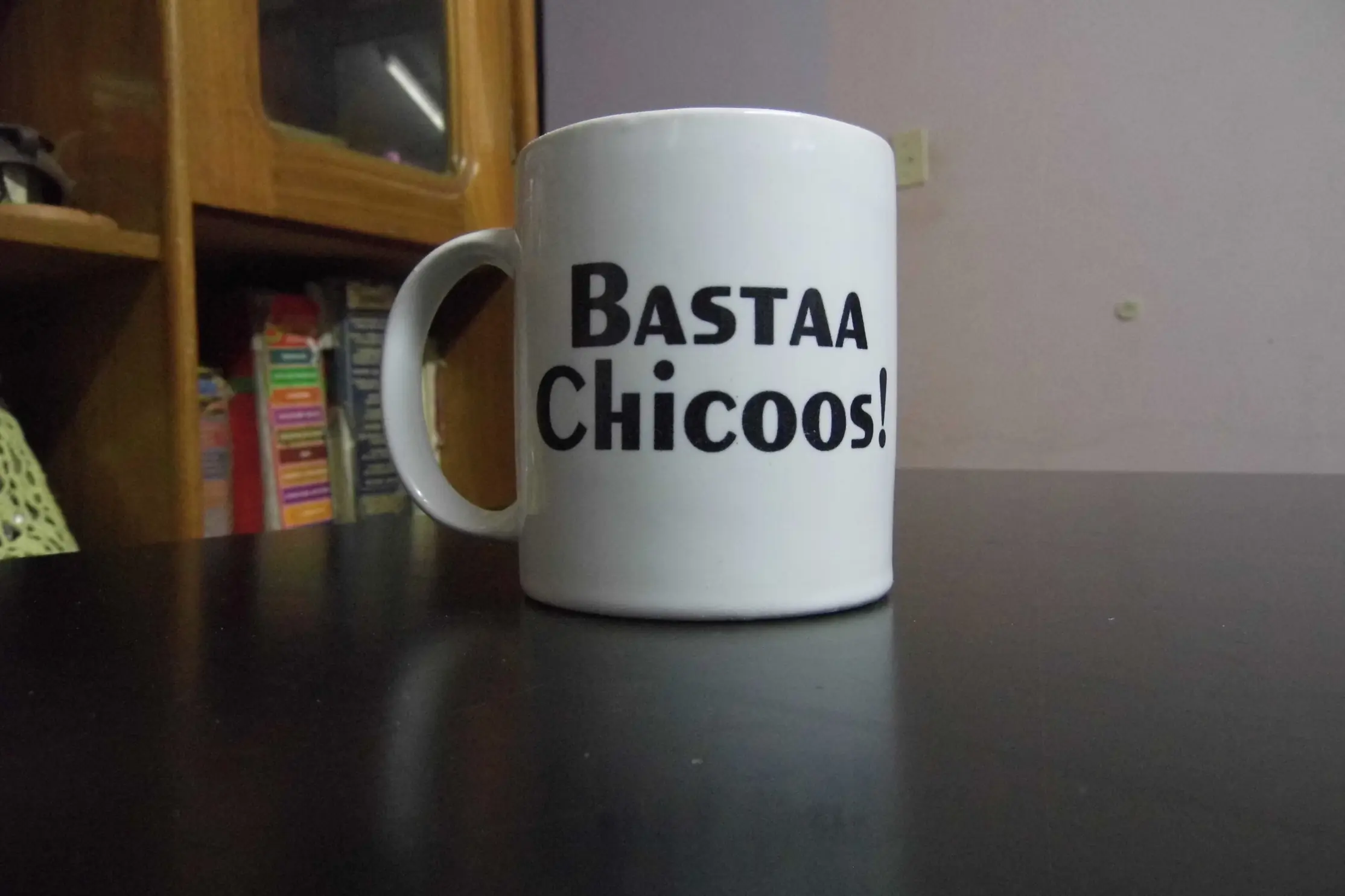 Hice una remera y una taza del Comandante