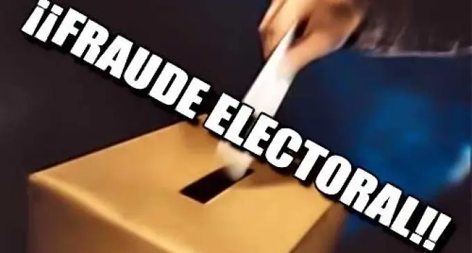 Así se roban los votos "Oficial" corroboren ustedes mismos