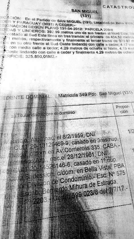 Es Macri: no declaro un lote de 900 millones en DDJJ Es Macri: no declaro un lote de 900 millones en DDJJ