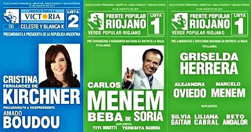 La verdad sobre la boleta de Cristina y Menem