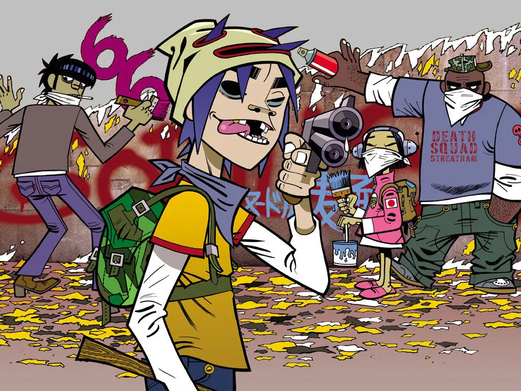 2-D, vocalista de GorillaZ
