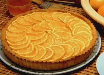Pastel de naranjas (pie de naranja)