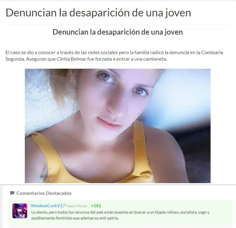Te aclaro por que hay que darle bola al caso de S. Maldonado