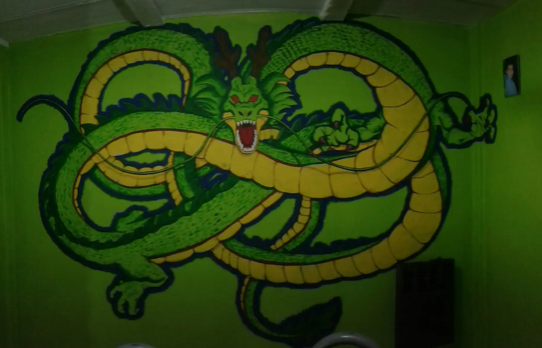 Dibujé a Shen Long y te muestro las fotos del paso a paso