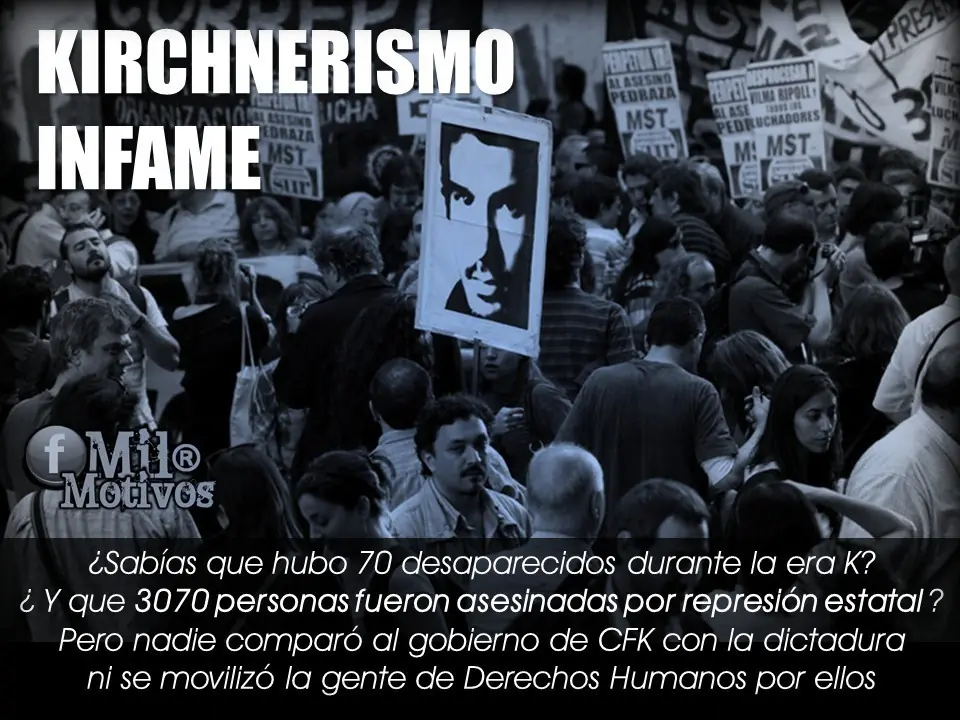 Desaparecido bueno y desaparecido malo