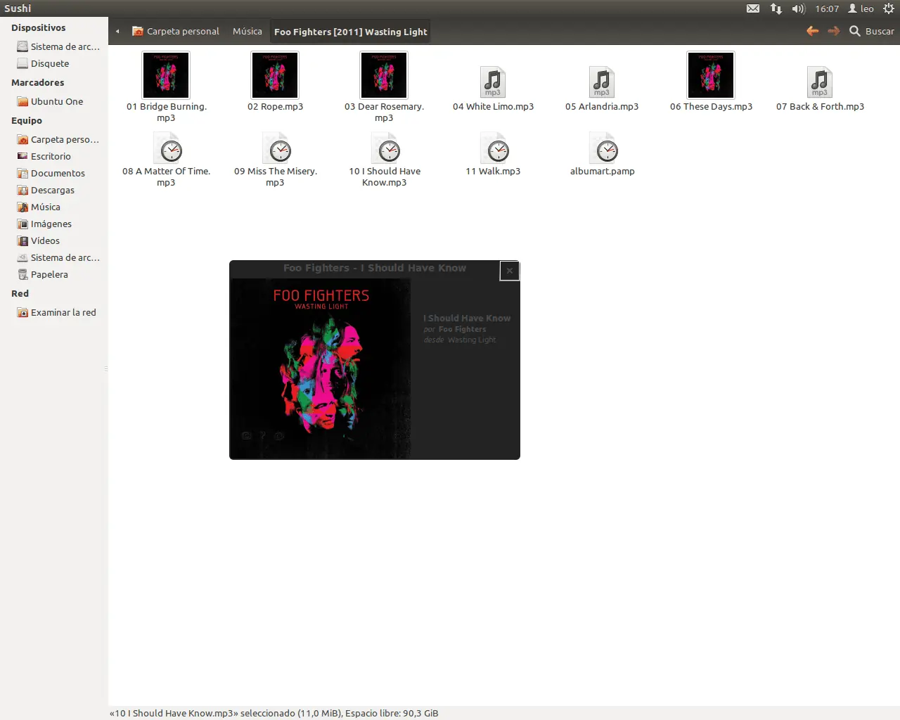 Instalar previsualizador de archivos sushi en Ubuntu 11.10