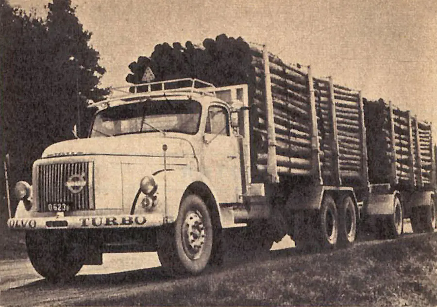El Volvo L-495 del año 1963