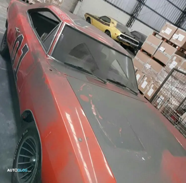 General Lee abandonado en la Aduana de La Plata