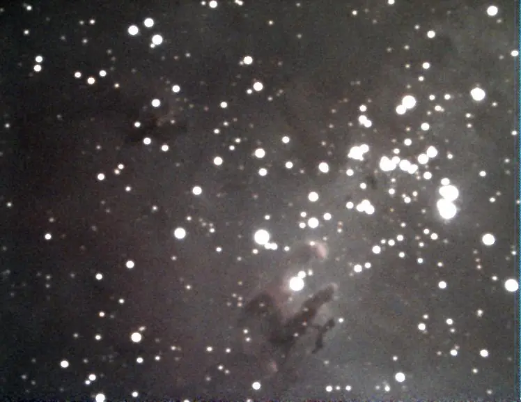 Nos peinó un asteroide y te lo muestro (imágenes propias)