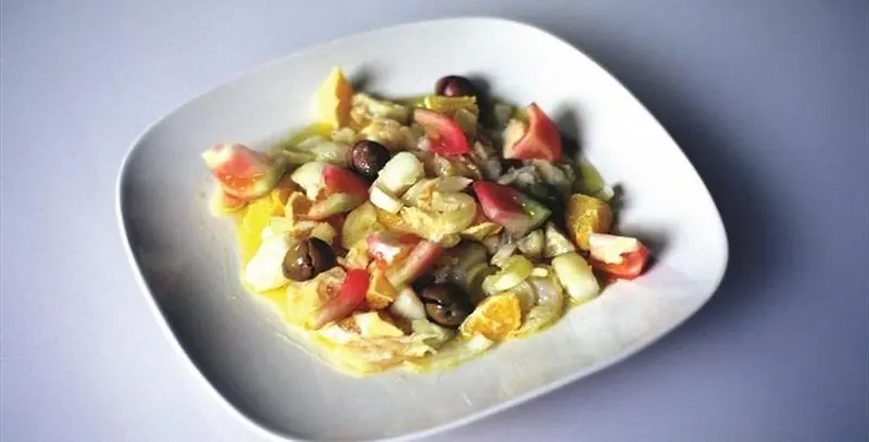 Ensalada malagueña de mi tierra