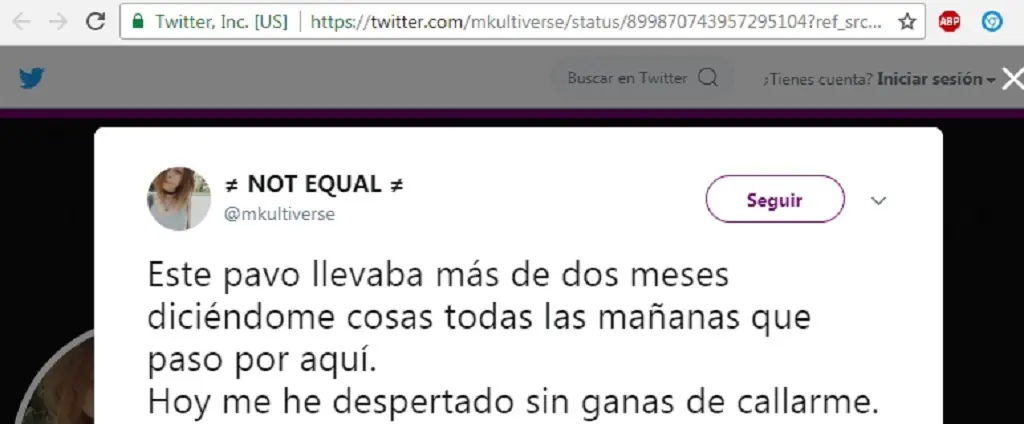 "Me tienes hasta los cojones" graba a su acosador