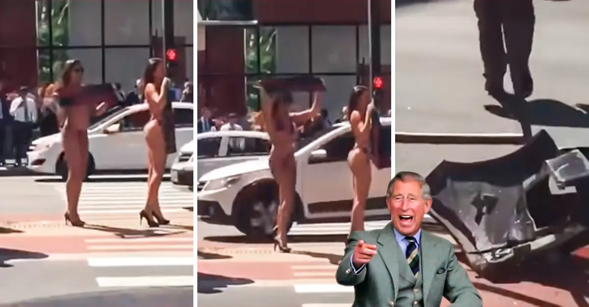 Provoca tremendo choque por estar viendo a unas edecanes