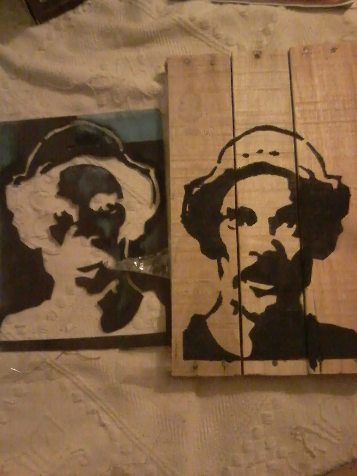 cajon de madera reciclado