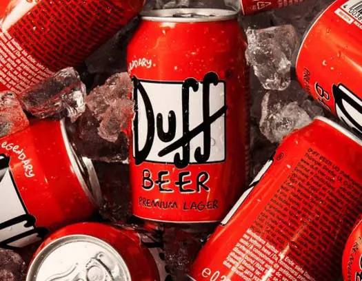 La cerveza Duff salta de las pantalla a la realidad