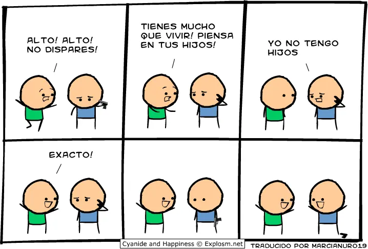 Cyanide & Happiness en Español [Febrero 2011]