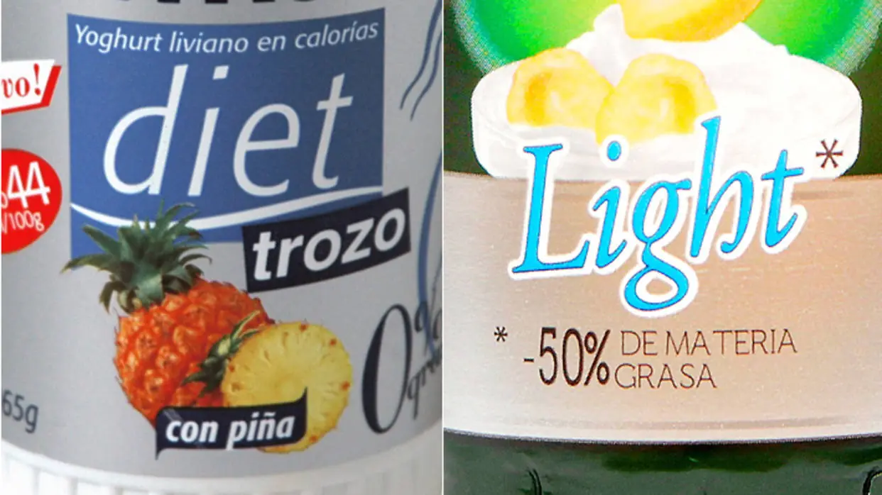 Productos light vs diet, sabes la diferencia?