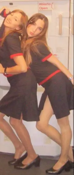 Magui Bravi: sus días como azafata fotos