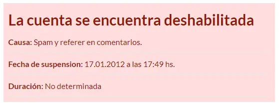 Volvi a T! despues de 5 años, 7 meses, y 20 días