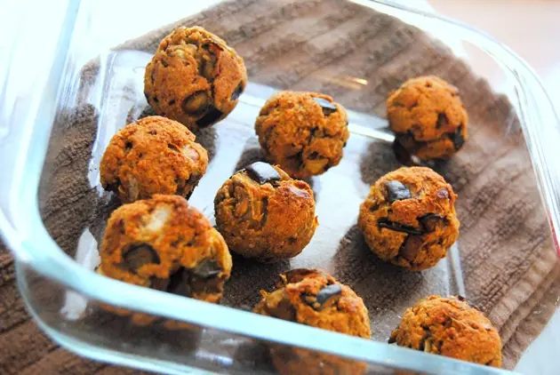 Albondigas vegetarianas en solo minutos