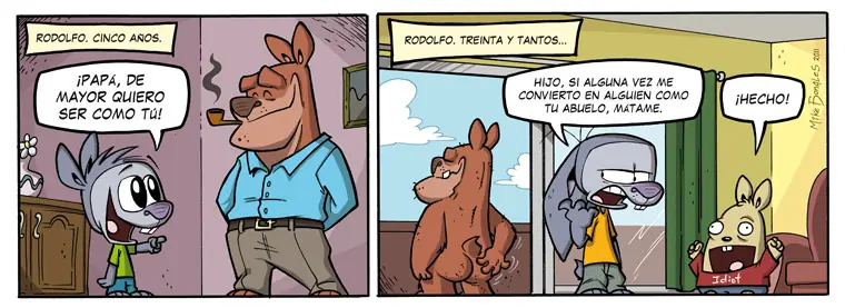 El conejo frustrado