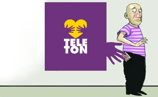 Ni un peso al Teletón