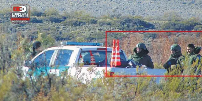 Exclusivo: imágenes de Maldonado en camioneta de Gendarmería