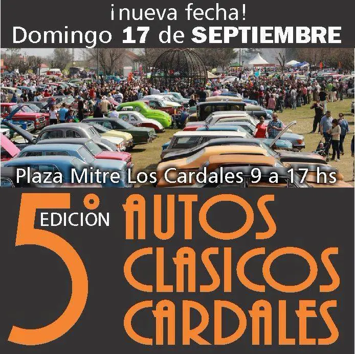 Quinta edición de Autos Clásicos Los Cardales