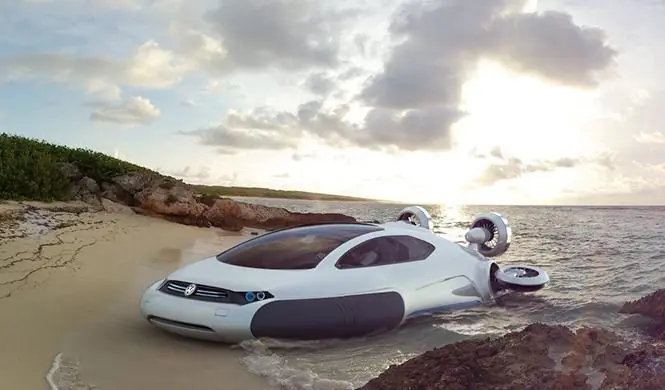 Volkswagen Aqua: aerodeslizador que llega al fin del mundo