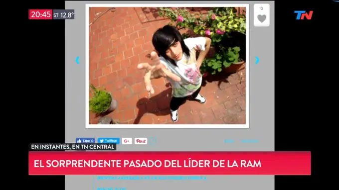 [Se buggeo la RAM]el líder Jones Huala es de CABA y Flogger