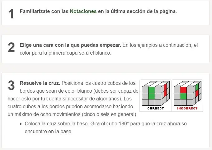 Cómo resolver un cubo Rubik