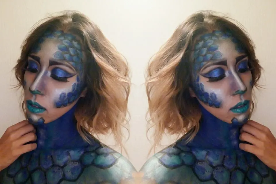 Maquillaje para Halloween ¿Qué les parece?
