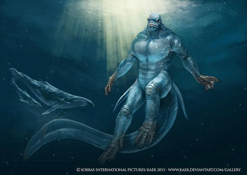 Los Ningen, criaturas humanoides del Ártico