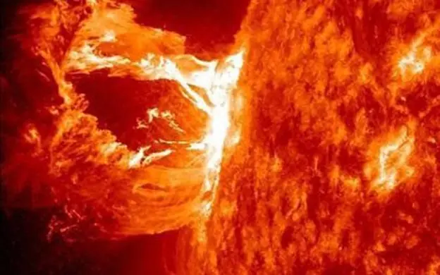 Detectan llamarada solar más potente del último decenio