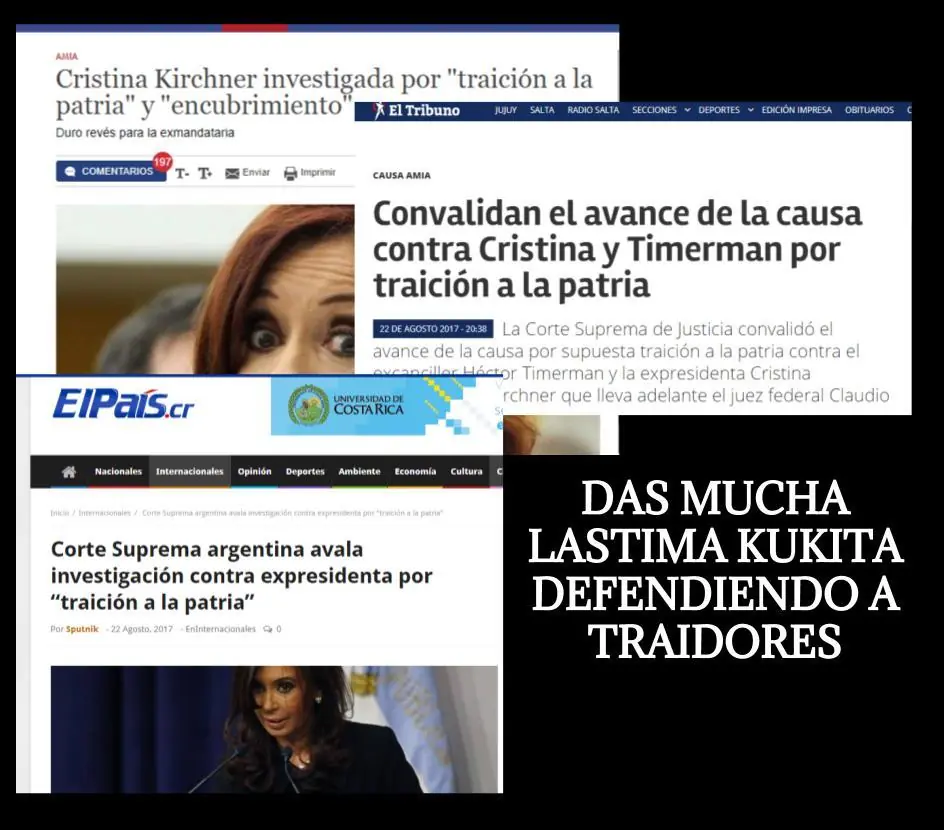 El morboso encanto de ver a Cristina negar la realidad