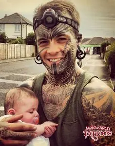 Personas que tomaron una muy mala decisión tatuándose