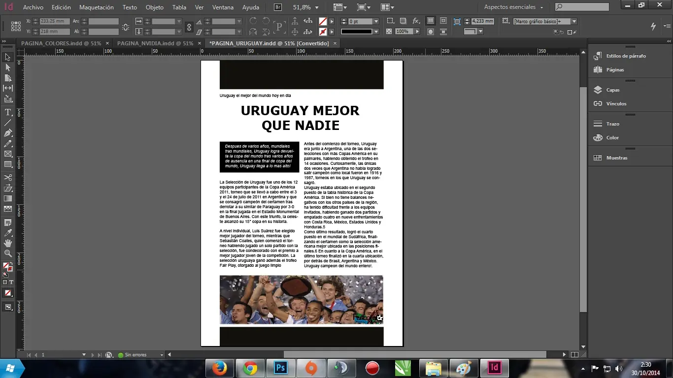 Estudio Diseño Gráfico y te lo muestro!