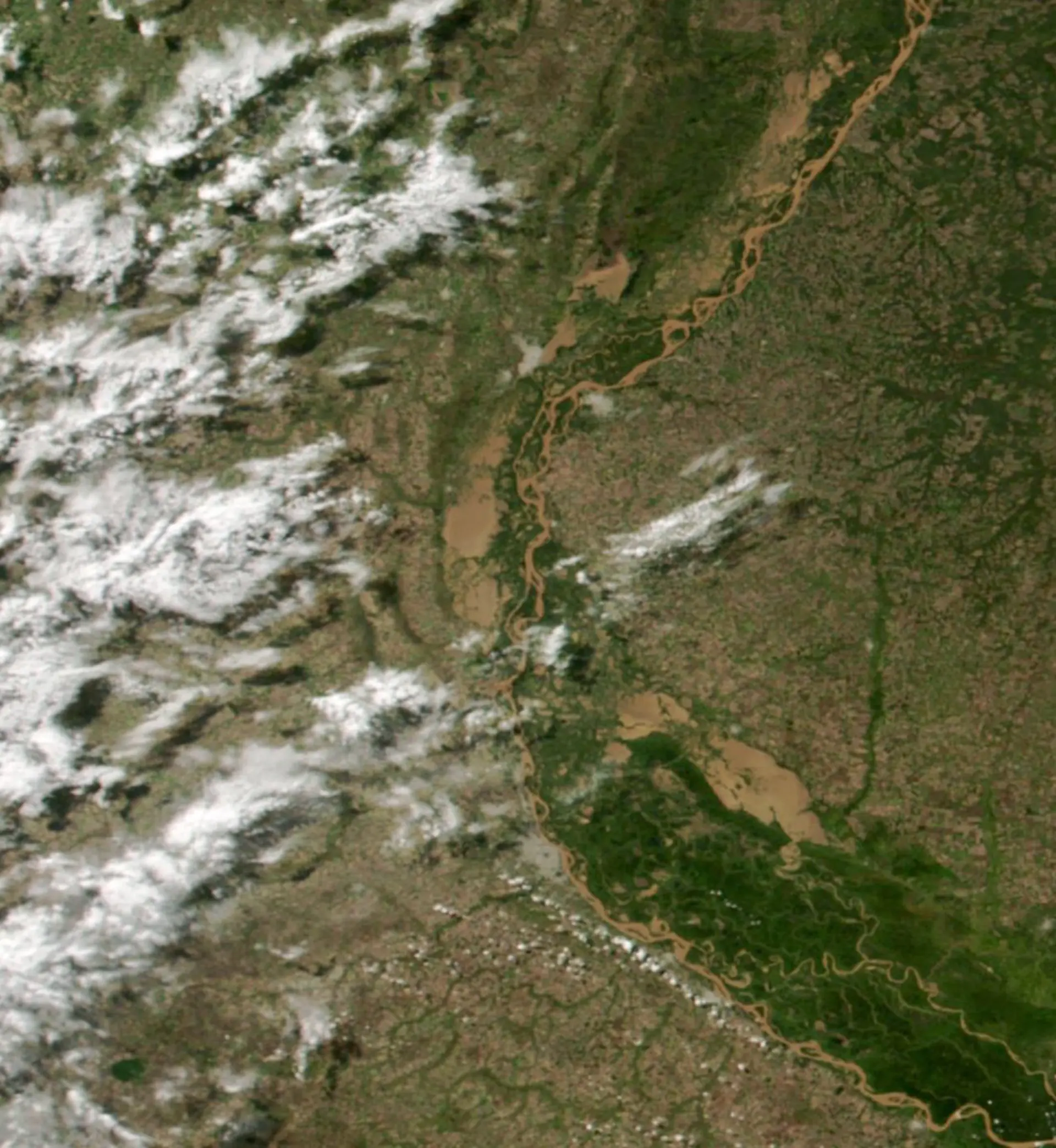 13 fotos de la Argentina desde la Estación Espacial I.