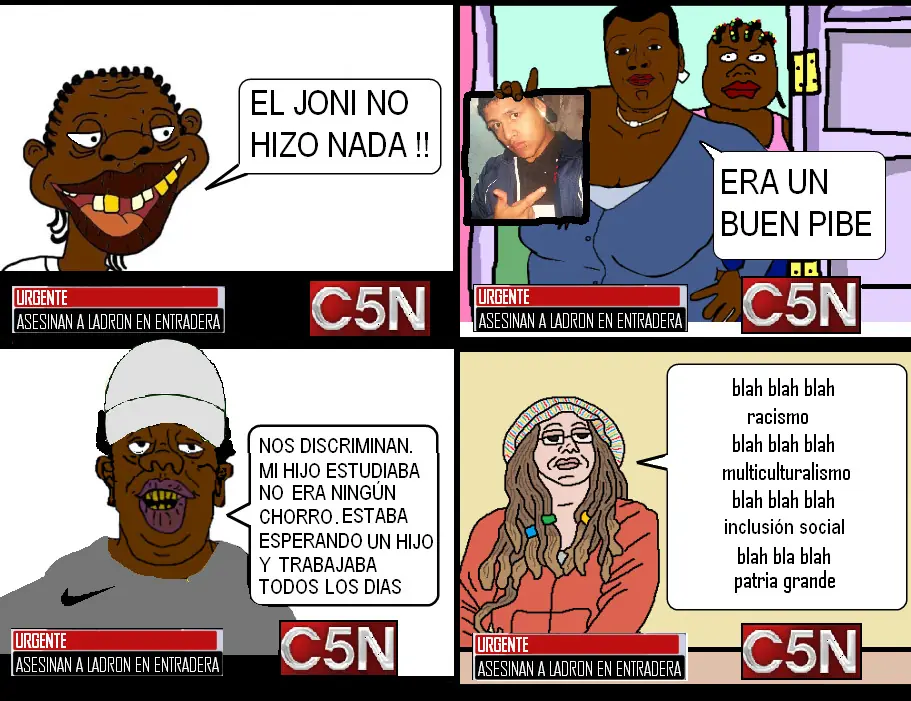 fin del relato progre