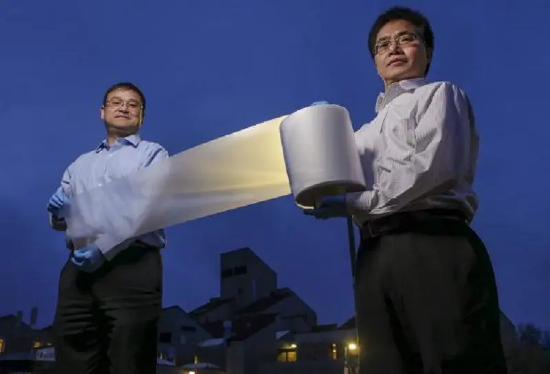 Nuevo material que puede enfriar sin consumir energía