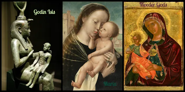 La virgen Maria es en realidad la antigua ISIS egipcia