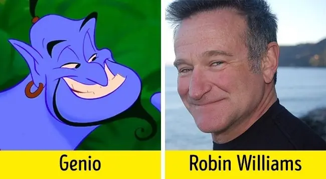 Actores se parecen mucho a los personajes que doblaron