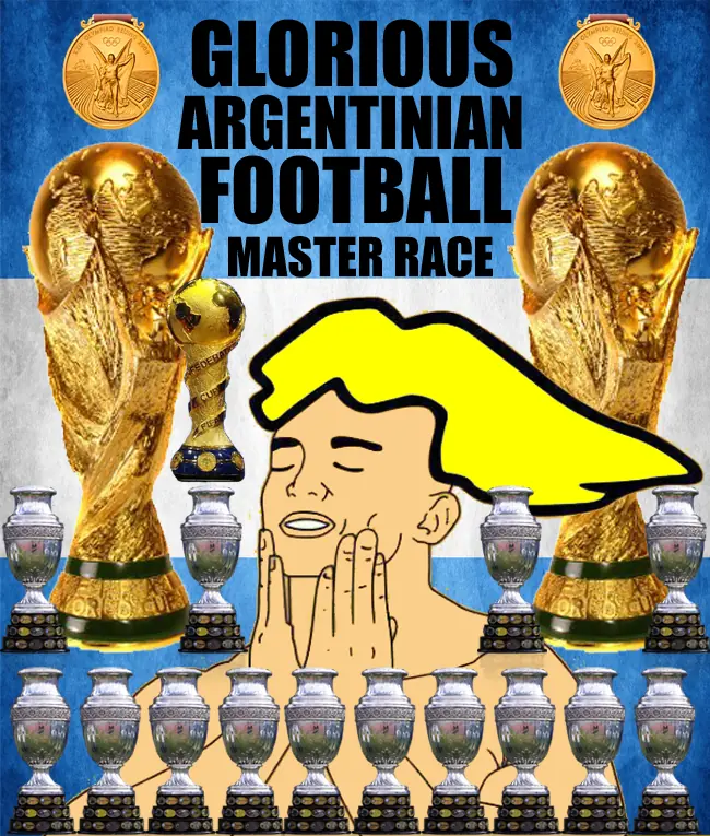 Gracias por darme el honor de ser Argentino