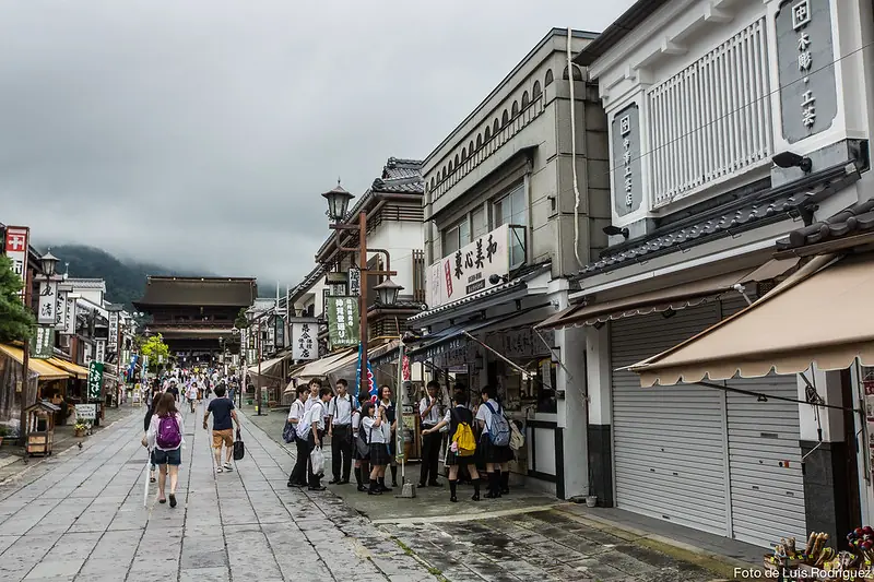 Monzen-Machi, las tiendas de los templos en Japón