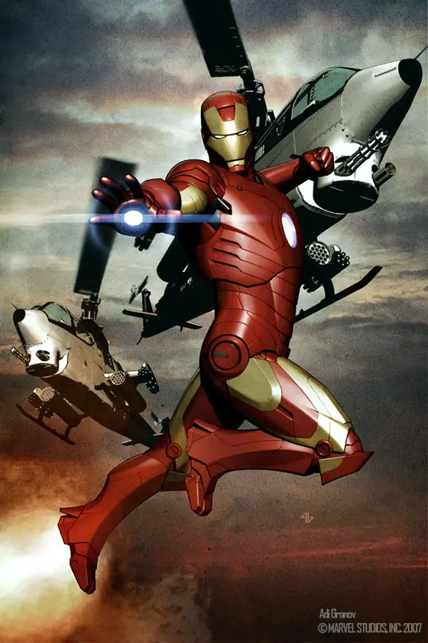 Iron Man: El Arte Conceptual de Adi Granov y Phil Saunders.