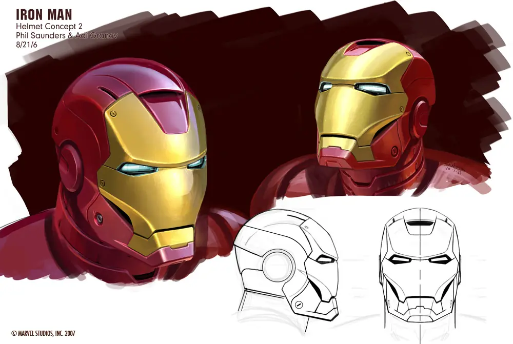 Iron Man: El Arte Conceptual de Adi Granov y Phil Saunders.