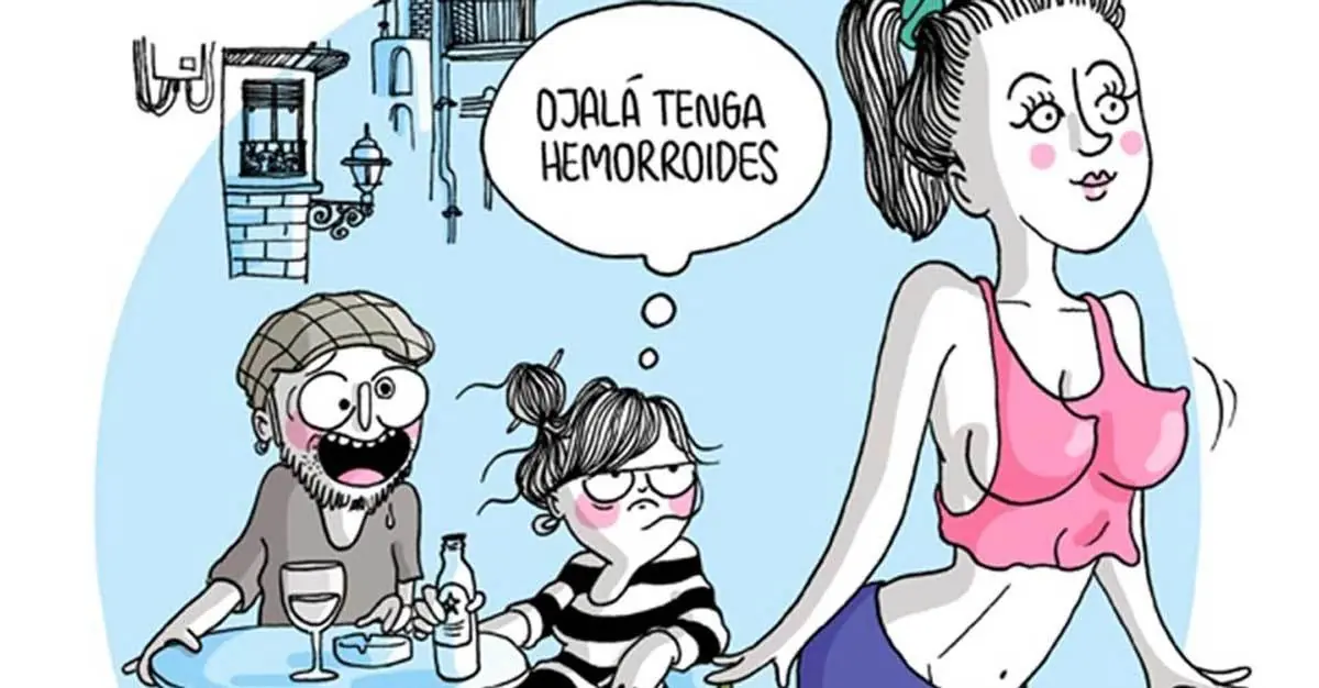 Ilustraciones que retratan problemas y placeres de la vida