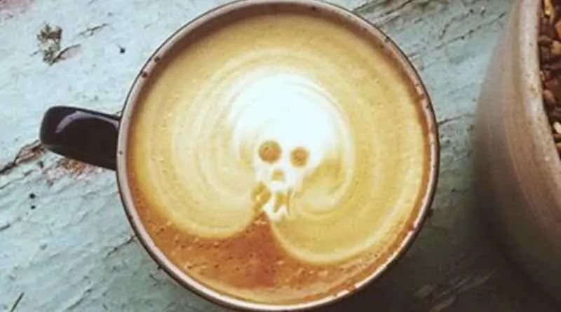 Muerte por sobredosis de cafeína